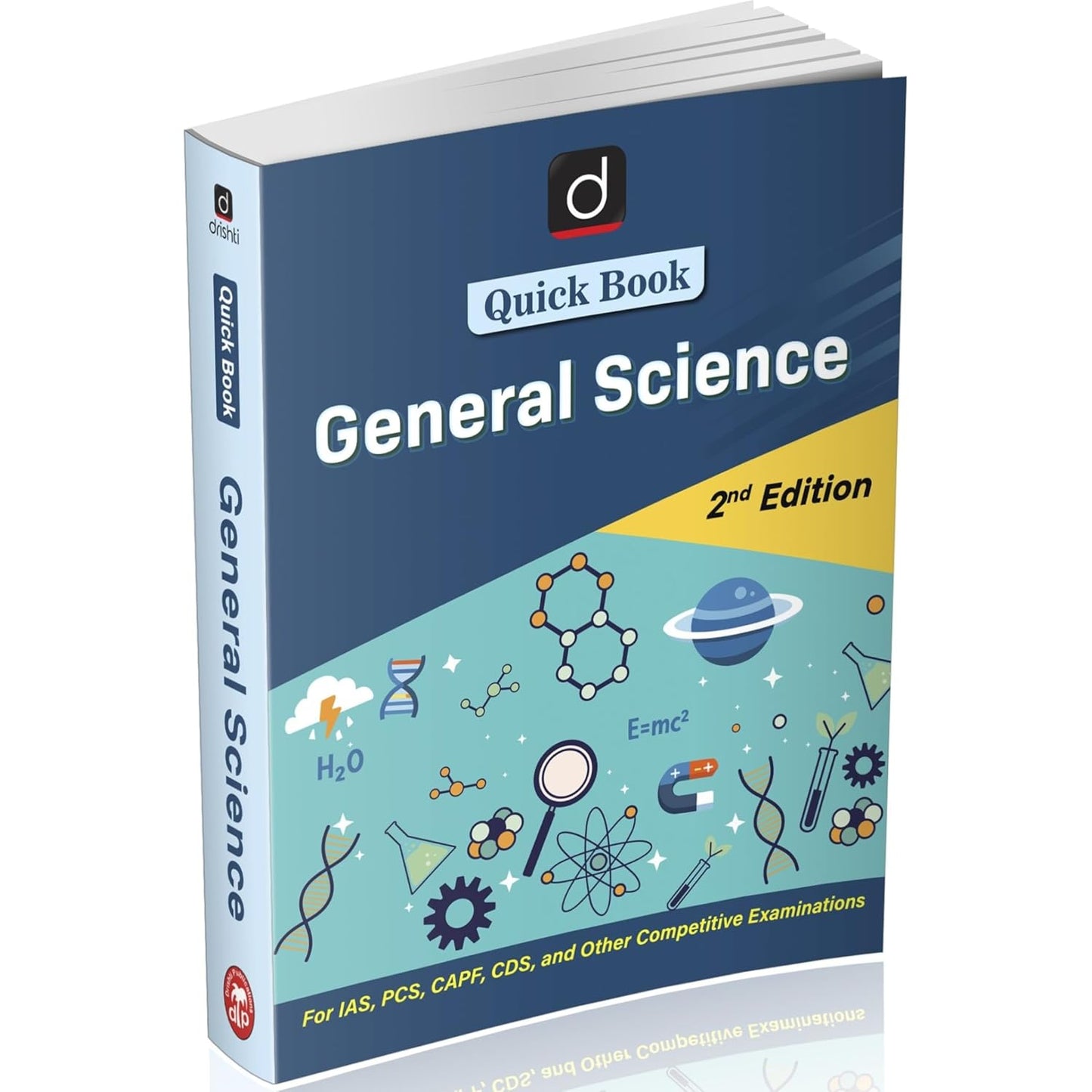 DRISHTI IAS Quick Book General Science 2nd Edition, English Medium, Complete Guide for IAS, PCS, CAPF, CDS & Competitive Exams