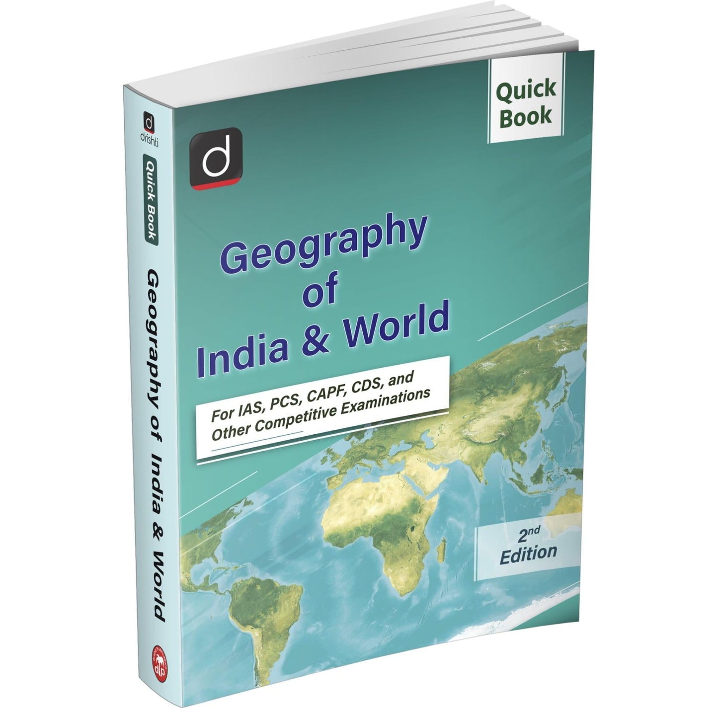 DRISTI IAS Quick Book Geography of India & World, 2nd Edition, For IAS, PCS, CAPF, CDS & Other Competitive Exams