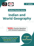Drishti IAS Prelims Practice Series Indian and World Geography, 5th Edition, English Medium, 1600+ Practice Questions with Detailed Explanations, For IAS PCS CAPF CDS NDA Exams Thumbnail