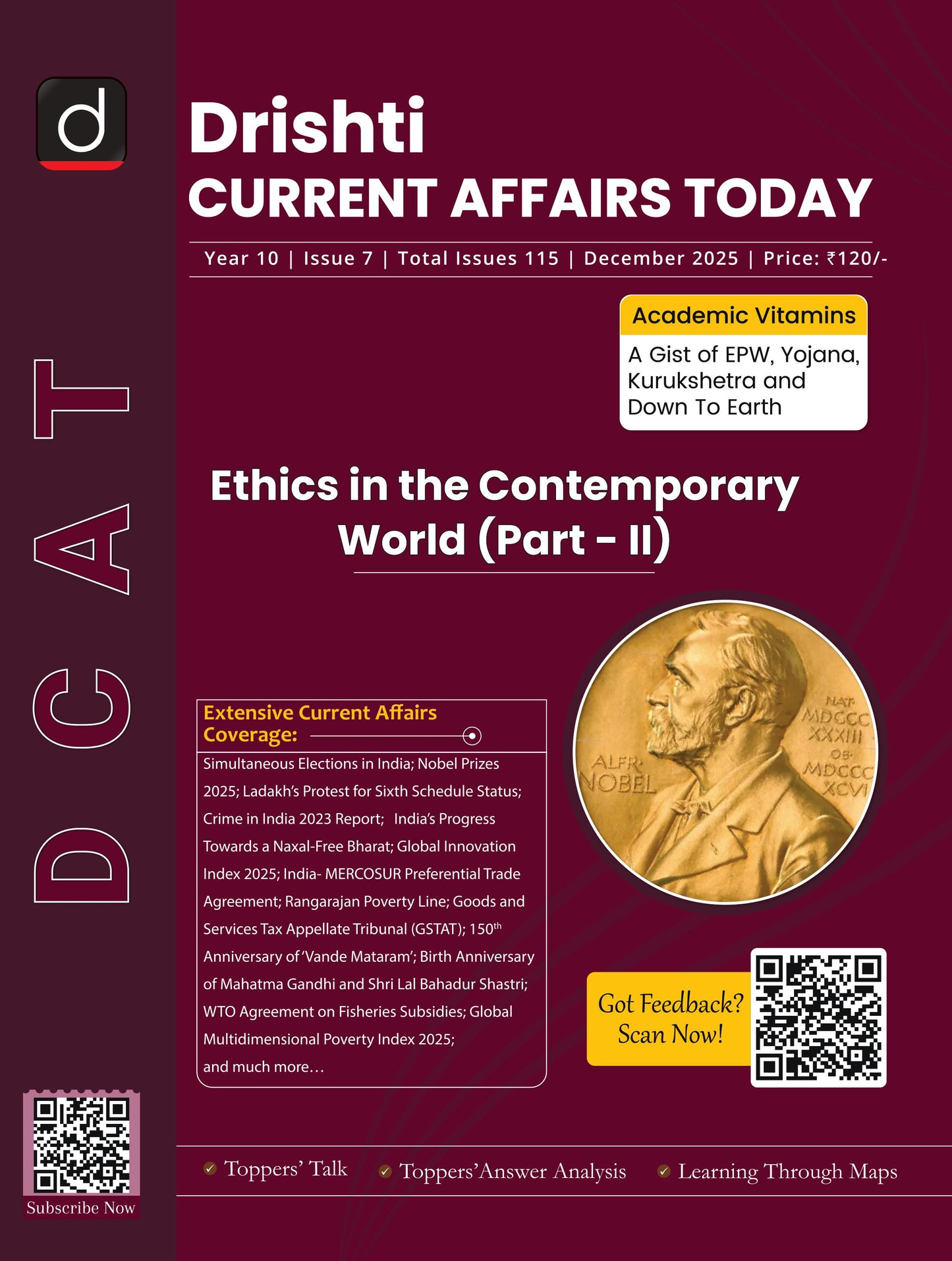 DRISHTI Magazines Current Affairs Today, Ethics in the Contemporary World Part II, UPSC CSE Preparation, English, December 2025
