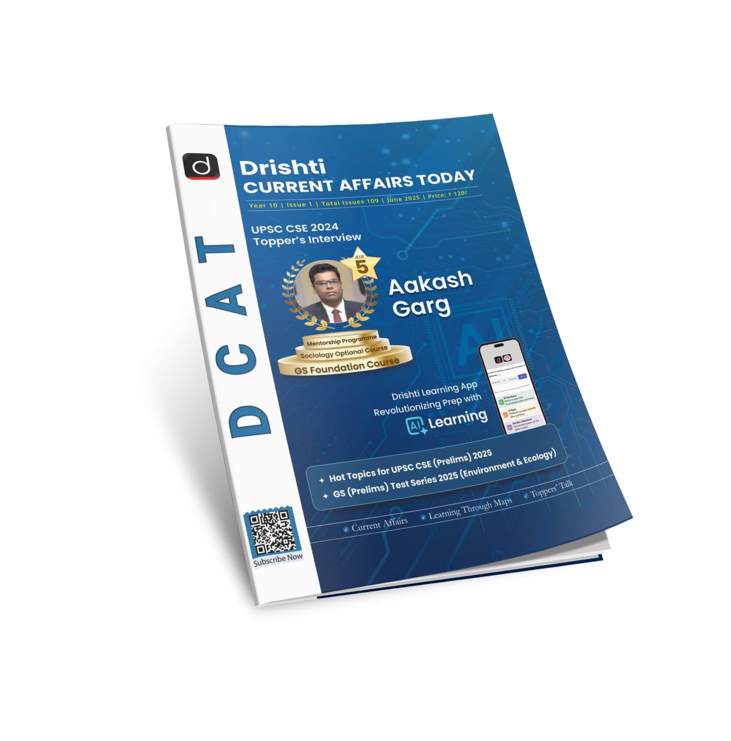 Drishti IAS Current Affairs Today, June 2025, UPSC CSE Prelims & Mains, English Medium, Monthly Magazine, Latest Current Affairs & GS Preparation
