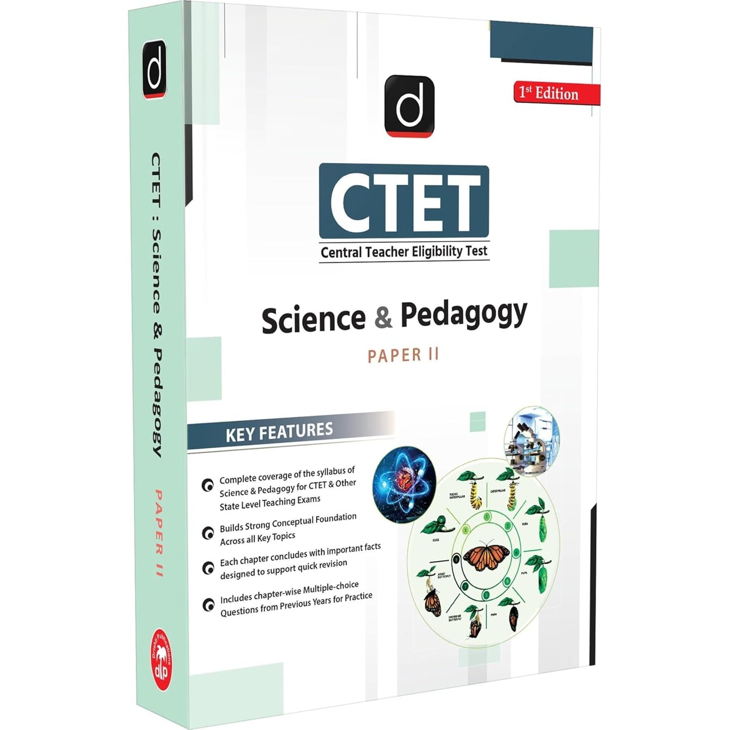 DRISHTI IAS CTET Book Paper 2 Science & Pedagogy, Central Teacher Eligibility Test, English Medium, Complete Syllabus Coverage with Previous Years Questions