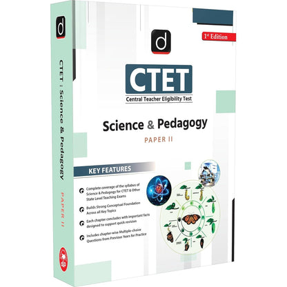 DRISHTI IAS CTET Book Paper 2 Science & Pedagogy, Central Teacher Eligibility Test, English Medium, Complete Syllabus Coverage with Previous Years Questions