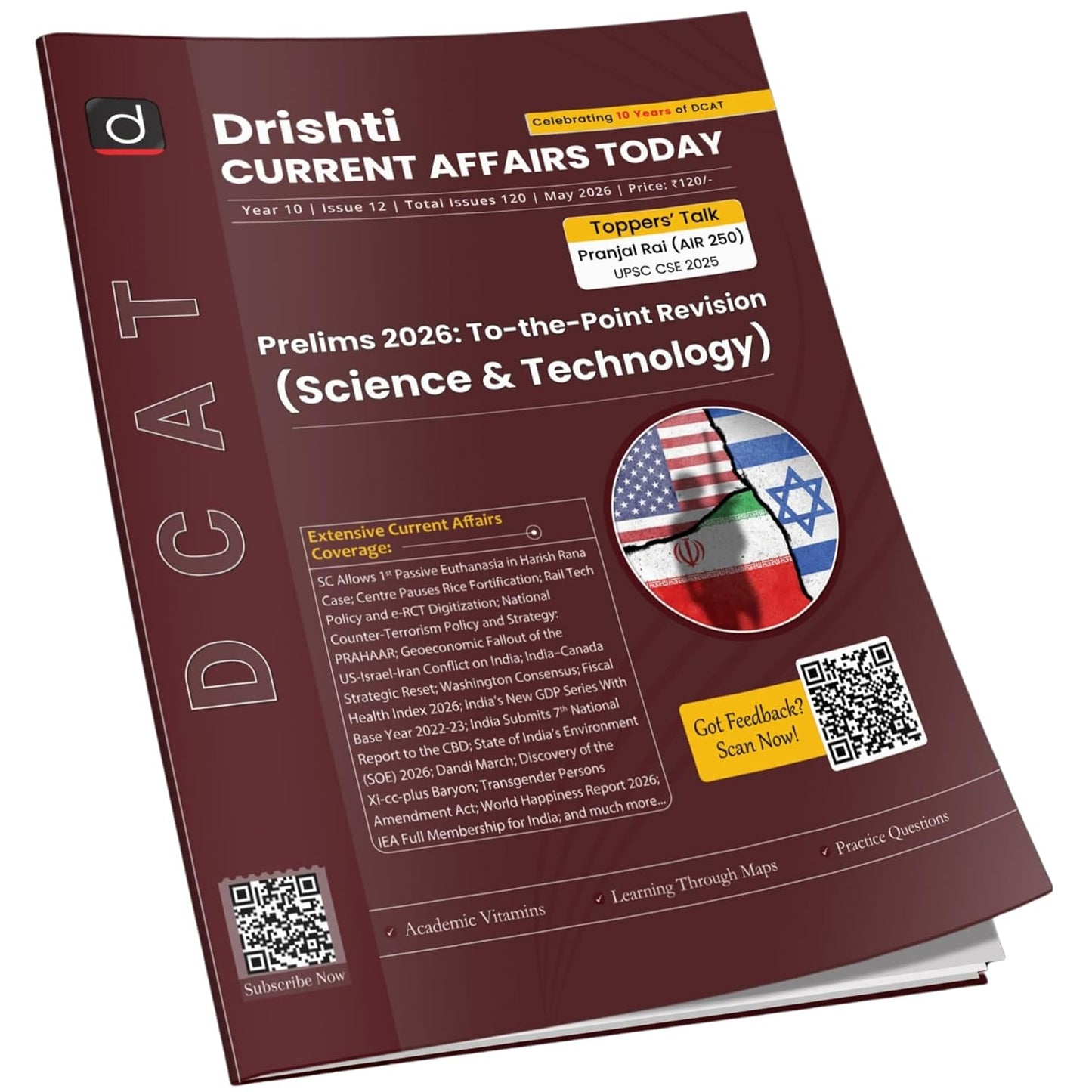 DRISHTI IAS Current Affairs Today May 2026, Science & Technology, English Medium, Prelims 2026 To-the-Point Revision, Toppers Talk Pranjal Rai (AIR-250) UPSC CSE 2026