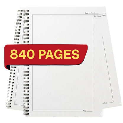 DRISHTI IAS UPSC Answer Writing Sheets, 280 Pages Per Notebook, Pack of 3, Spiral Notebook, A4 Size, Blank with Pre-Printed Margin for Practice, 70 ... Paper, For State PCS, other Competitive Exams