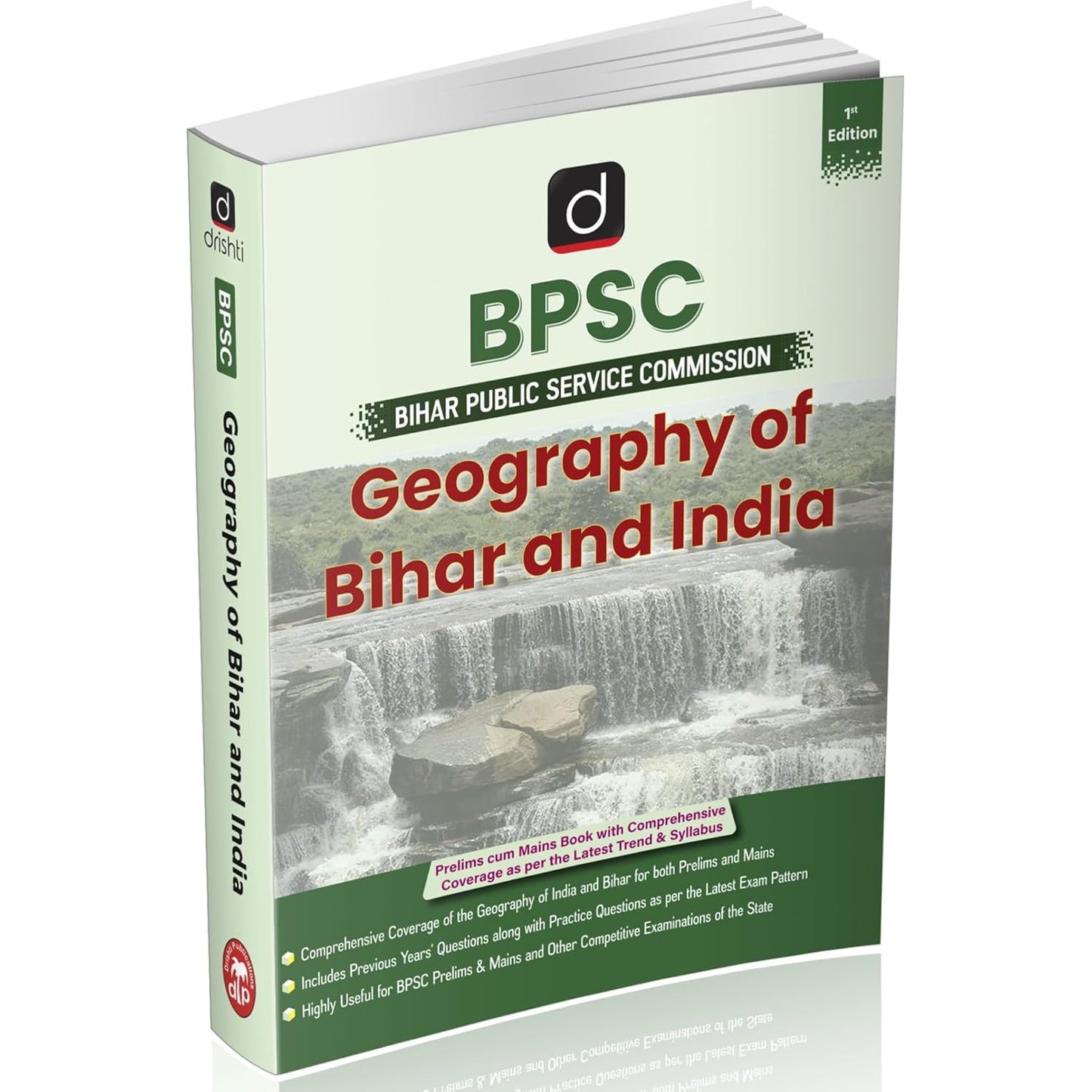 DRISHTI IAS BPSC Geography of Bihar and India Book, Prelims & Mains Complete Study Guide with Previous Year Questions, Latest Syllabus Based