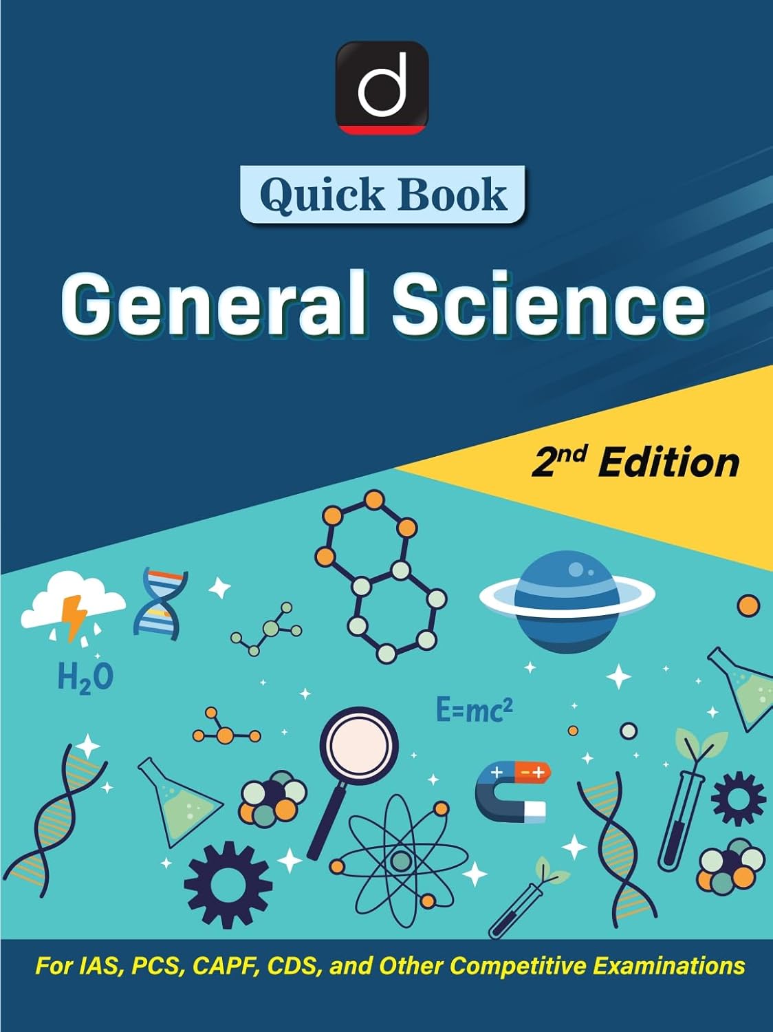 DRISHTI IAS Quick Book General Science 2nd Edition, English Medium, Complete Guide for IAS, PCS, CAPF, CDS & Competitive Exams