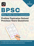 DRISHTI IAS BPSC Prelims Topicwise Solved Previous Years Questions, Bihar Public Service Commission, 1st Edition, Updated Explanations Thumbnail