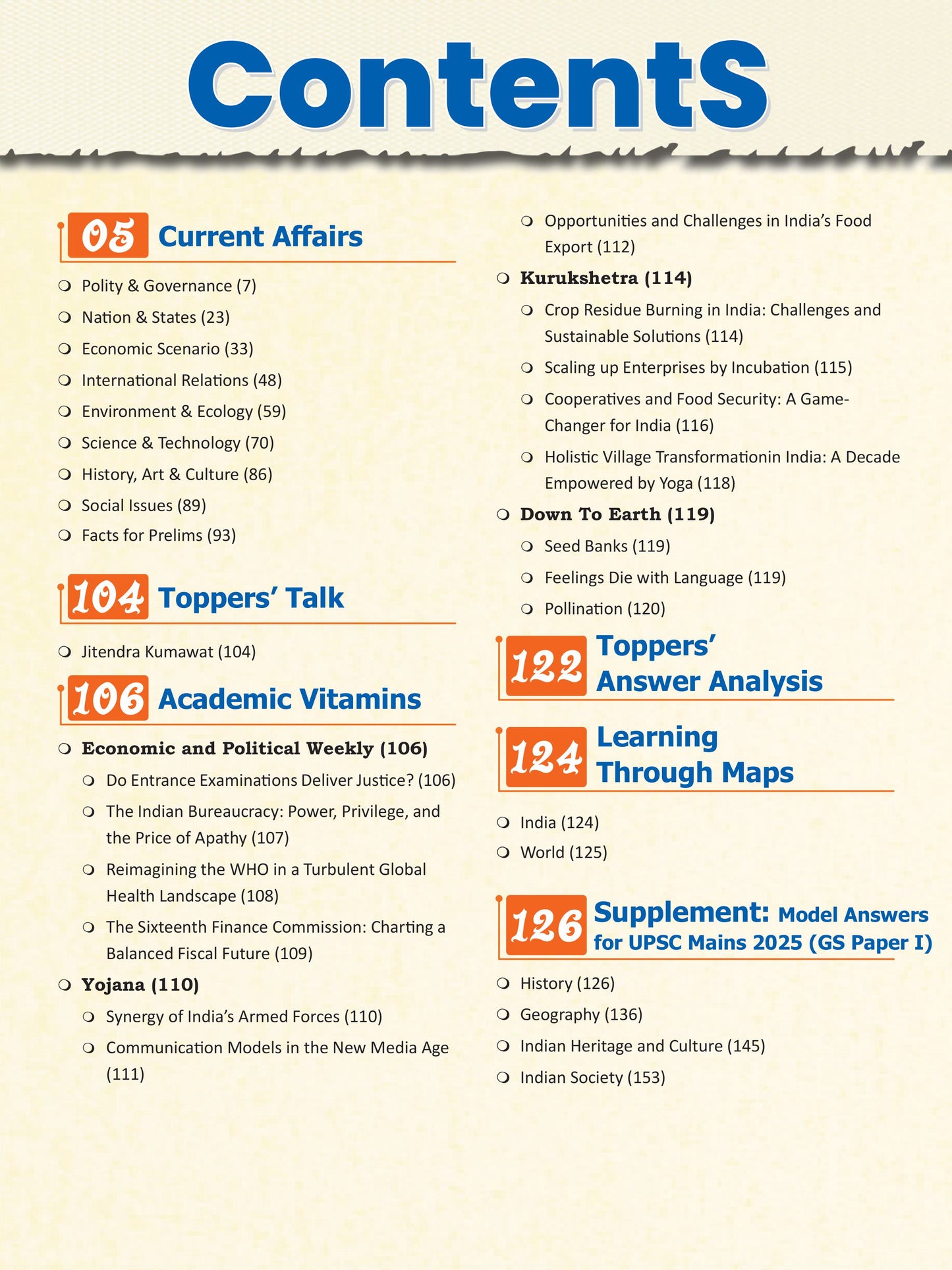 DRISHTI IAS Magazines Current Affairs Today, UPSC Mains 2025 Essentials, English, September 2025