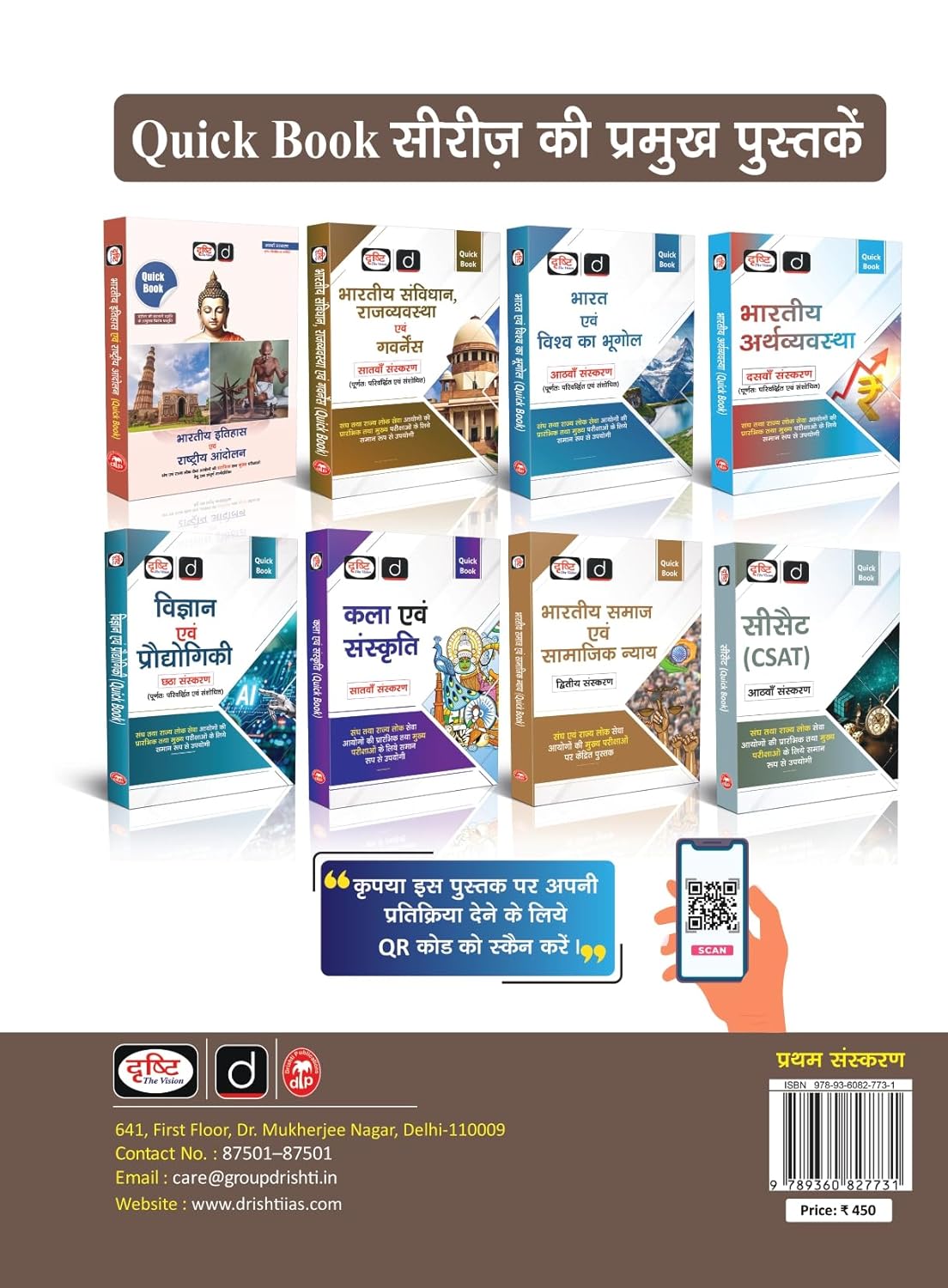 DRISHTI IAS HCS Bharat Ka Itihas evam Rashtriya Andolan & Bharatiya Sanskriti, GS Paper 1, 400+ MCQs