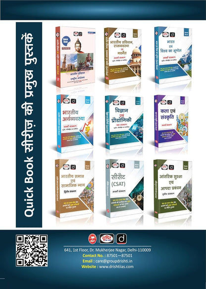Drishti IAS Samanya Vigyan Evam Vigyan-Praudyogiki Class Notes, Hindi Medium, General Science & Technology Notes for UPSC IAS, PCS & State PSC Exams