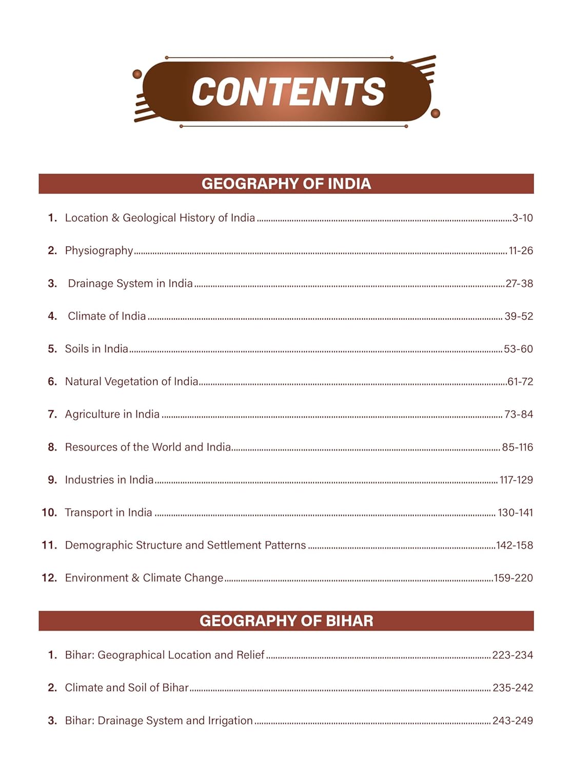 DRISHTI IAS BPSC Geography of Bihar and India Book, Prelims & Mains Complete Study Guide with Previous Year Questions, Latest Syllabus Based