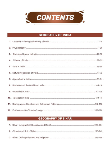 DRISHTI IAS BPSC Geography of Bihar and India Book, Prelims & Mains Complete Study Guide with Previous Year Questions, Latest Syllabus Based