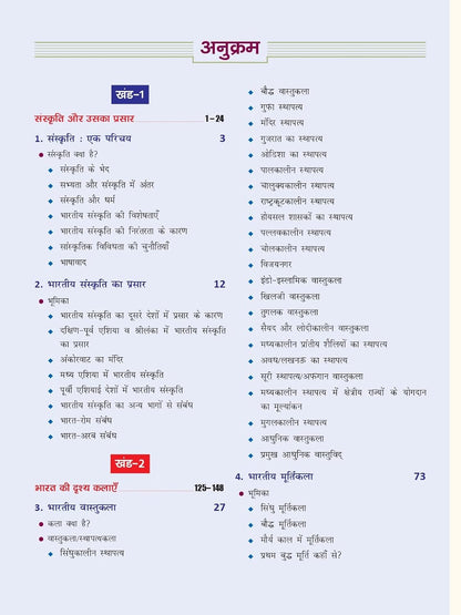 DRISHTI IAS Quick Book Kala Evam Sanskriti, Hindi Medium, 8th Edition, For UPSC Civil Services, State PCS & Competitive Exams, Prelims + Mains Preparation Guide