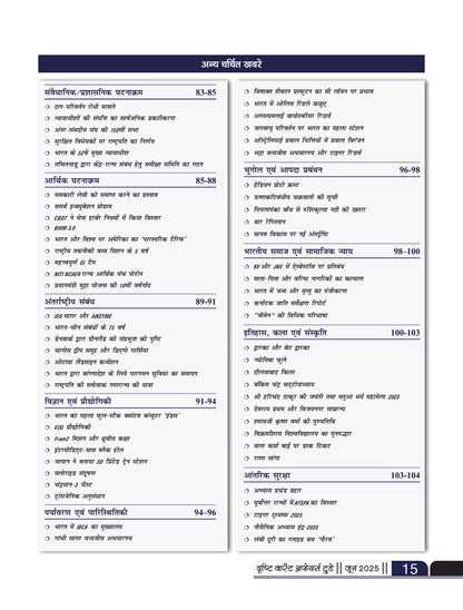 Drishti IAS Current Affairs Today – June 2025, Hindi Medium, UPSC CSE Preparation Magazine, Prelims & Mains Practice Questions
