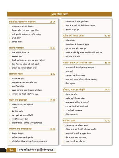 DRISHTI IAS Current Affairs Today November 2025, Hindi Magazine, Indian Art & Culture, UPSC Civil Services Mains 2025 GS Solved Papers