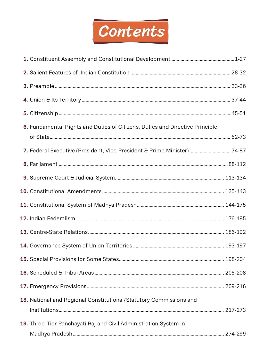 DRISHTI IAS MPPSC Prelims Success Series -VI Constitutional System of India and Madhya Pradesh, English Medium, Based on Updated Syllabus for MPPSC Prelims Exam