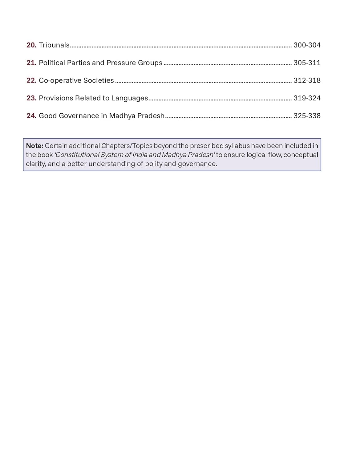DRISHTI IAS MPPSC Prelims Success Series -VI Constitutional System of India and Madhya Pradesh, English Medium, Based on Updated Syllabus for MPPSC Prelims Exam