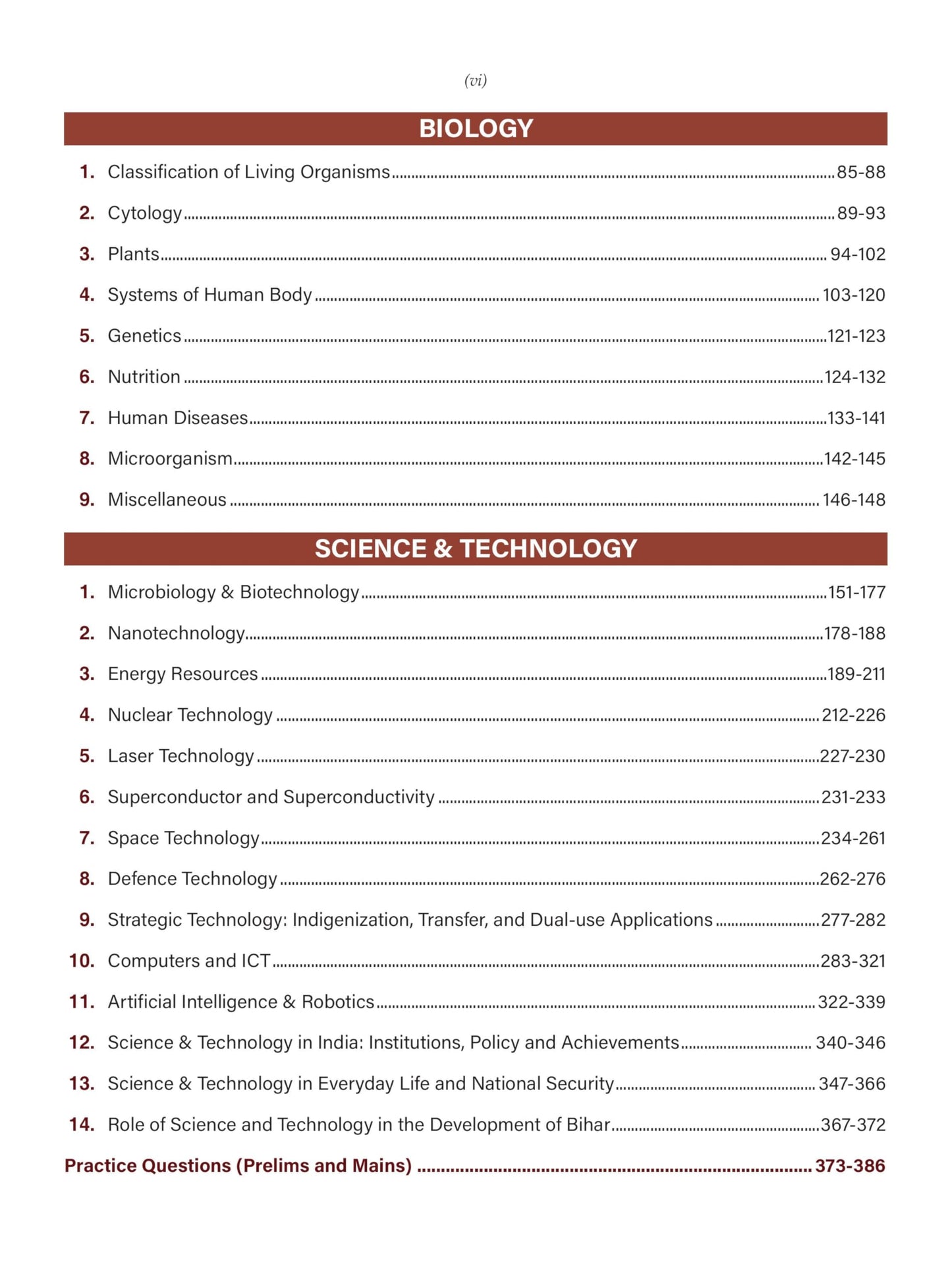 DRISHTI IAS BPSC General Science and Technology for Prelims & Mains, Comprehensive Coverage as per Latest Syllabus