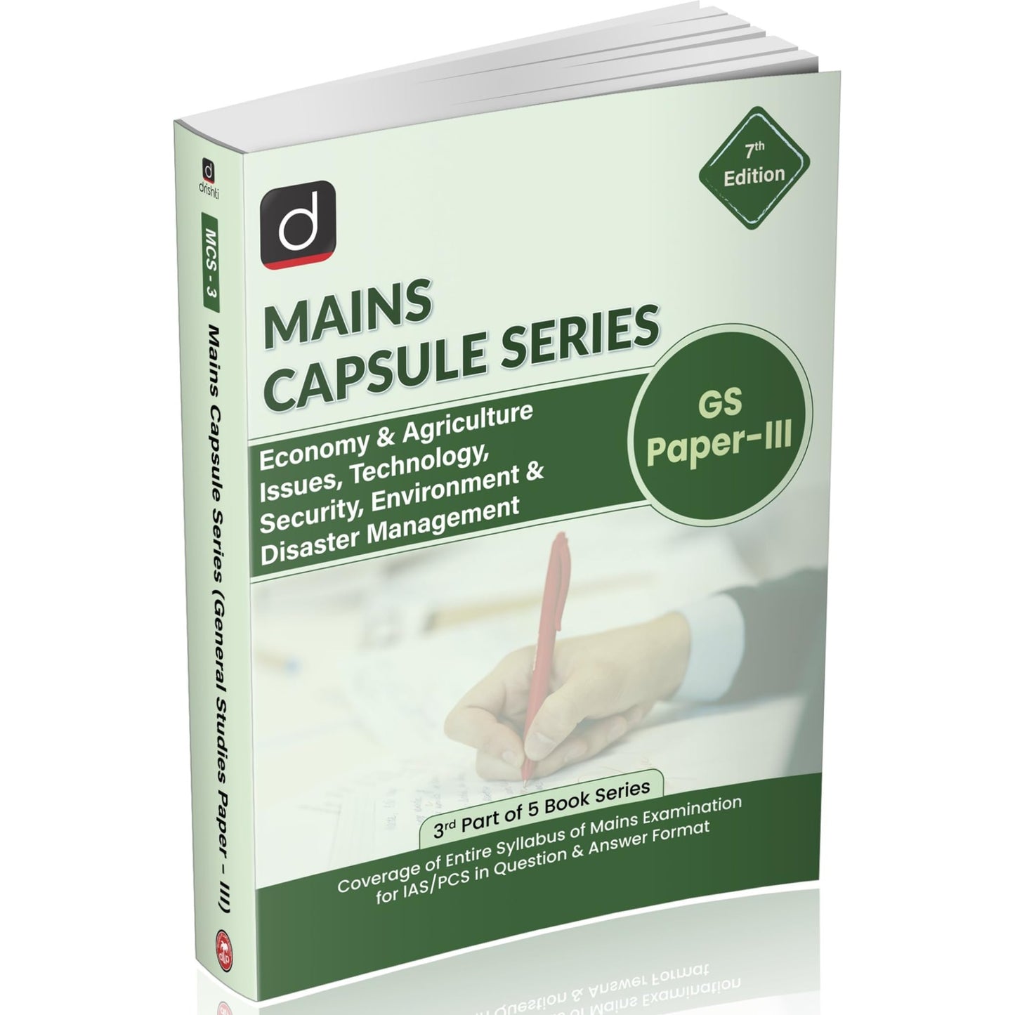 Drishti IAS UPSC Books 2025, Mains Capsule Series GS Paper III, Economy, Agriculture, Technology, Security, Environment & Disaster Management, 7th ... & State PSC Mains, Question–Answer Format [Paperback] [Nov 26, 2025] Drishti Publications