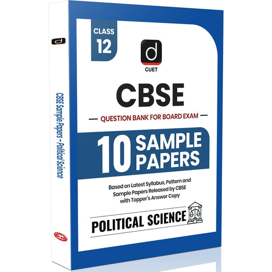 DRISHTI IAS CBSE Class 12 Sample Paper 2026, Political Science, Question Bank Based on Latest Syllabus & Exam Pattern, Board Exam Practice Book [Paperback] [Nov 24, 2025] Drishti Publications