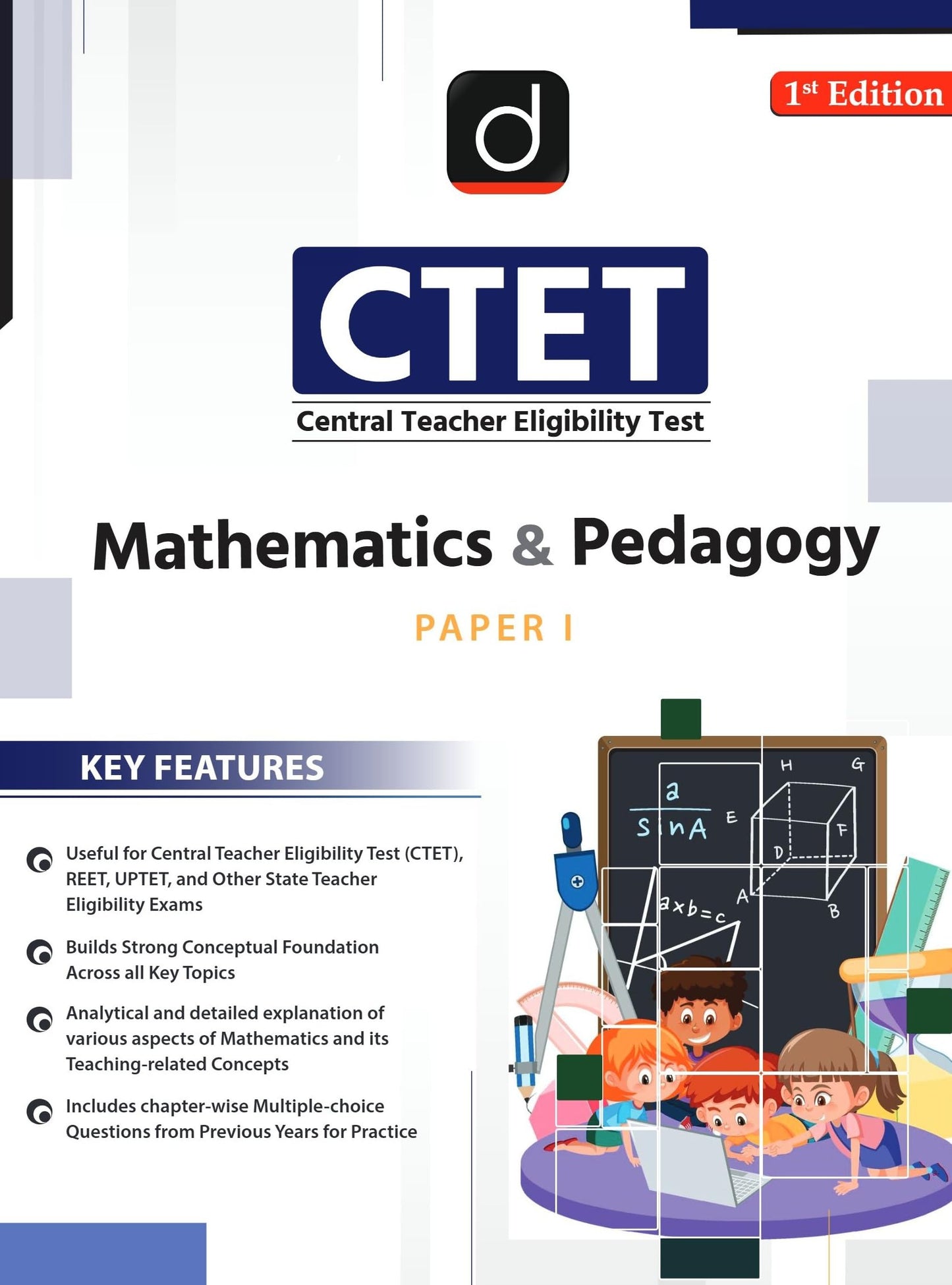Drishti IAS CTET Book Paper 1, Mathematics & Pedagogy, First Edition, Comprehensive Guide for Exam Preparation [Paperback] [Jan 31, 2025] Drishti Publications
