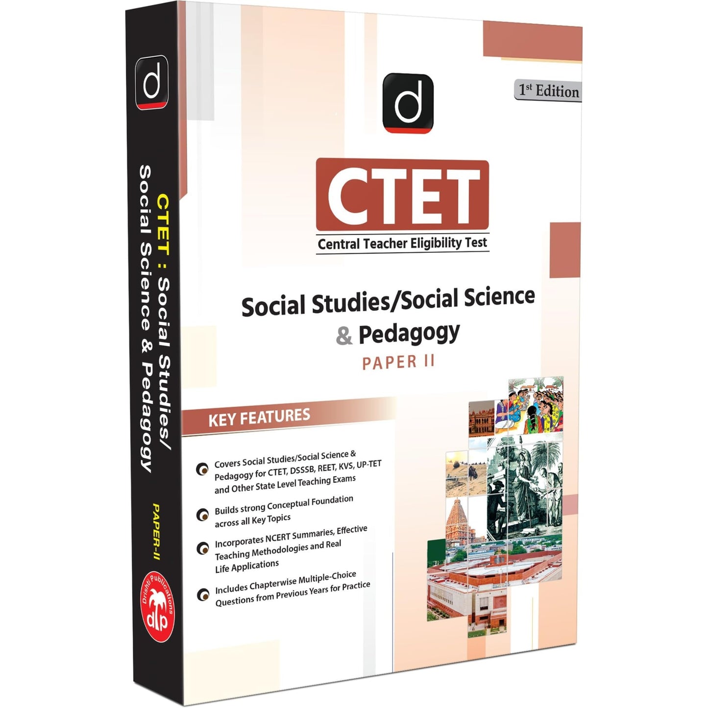DRISHTI CTET Social Studies/Social Science & Pedagogy Paper II, 1st Edition, Covers CTET, DSSSB, KVS, REET, UP-TET, NCERT-Based Concepts & Previous Year MCQs, Exam Preparation Book, CTET Book Paper 2 [Paperback] [Sep 25, 2025] Drishti Publications