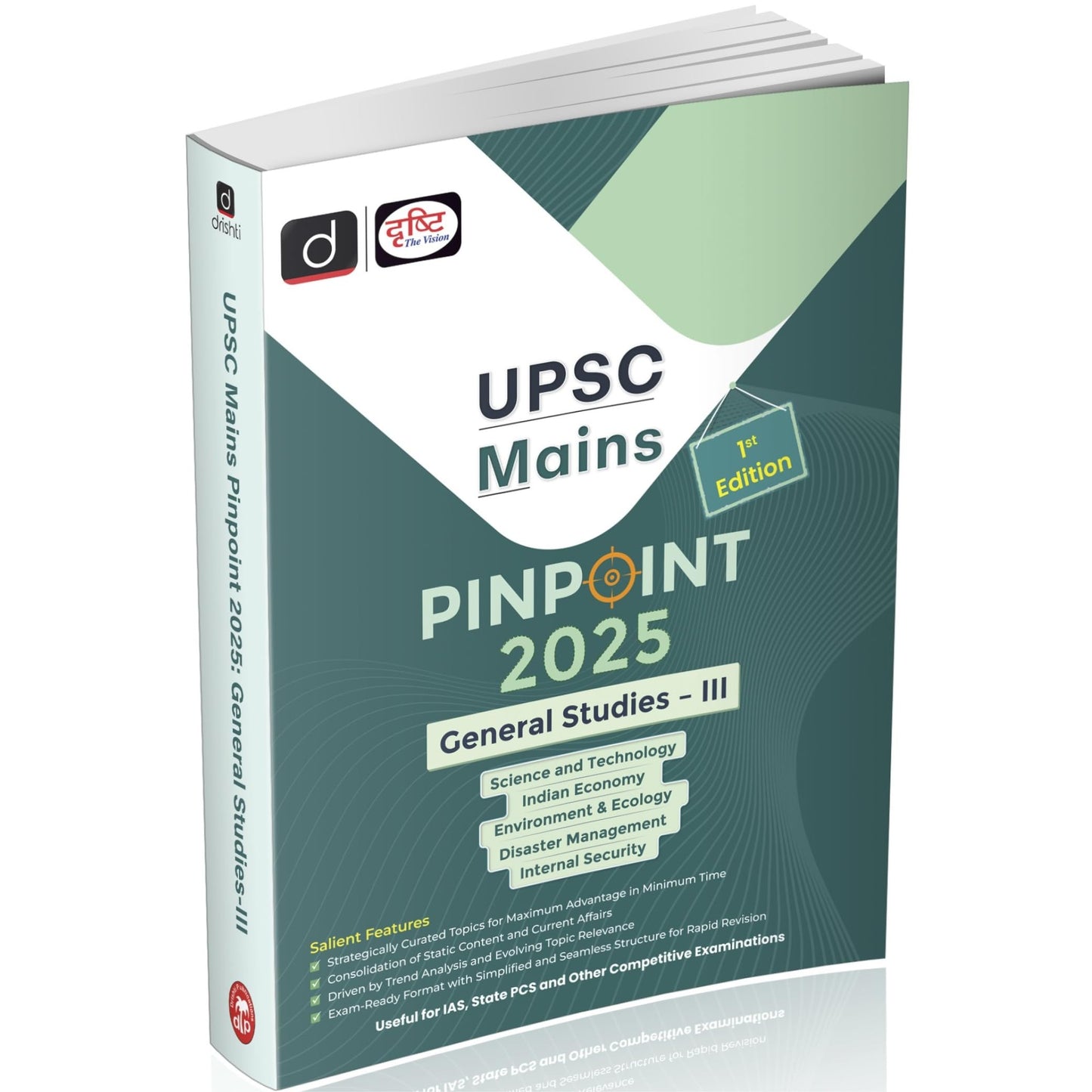 UPSC Mains Pinpoint 2025: General Studies III, Civil Service Exam Book for UPSC Mains 2025 [Paperback] [Jul 09, 2025] Team Drishti