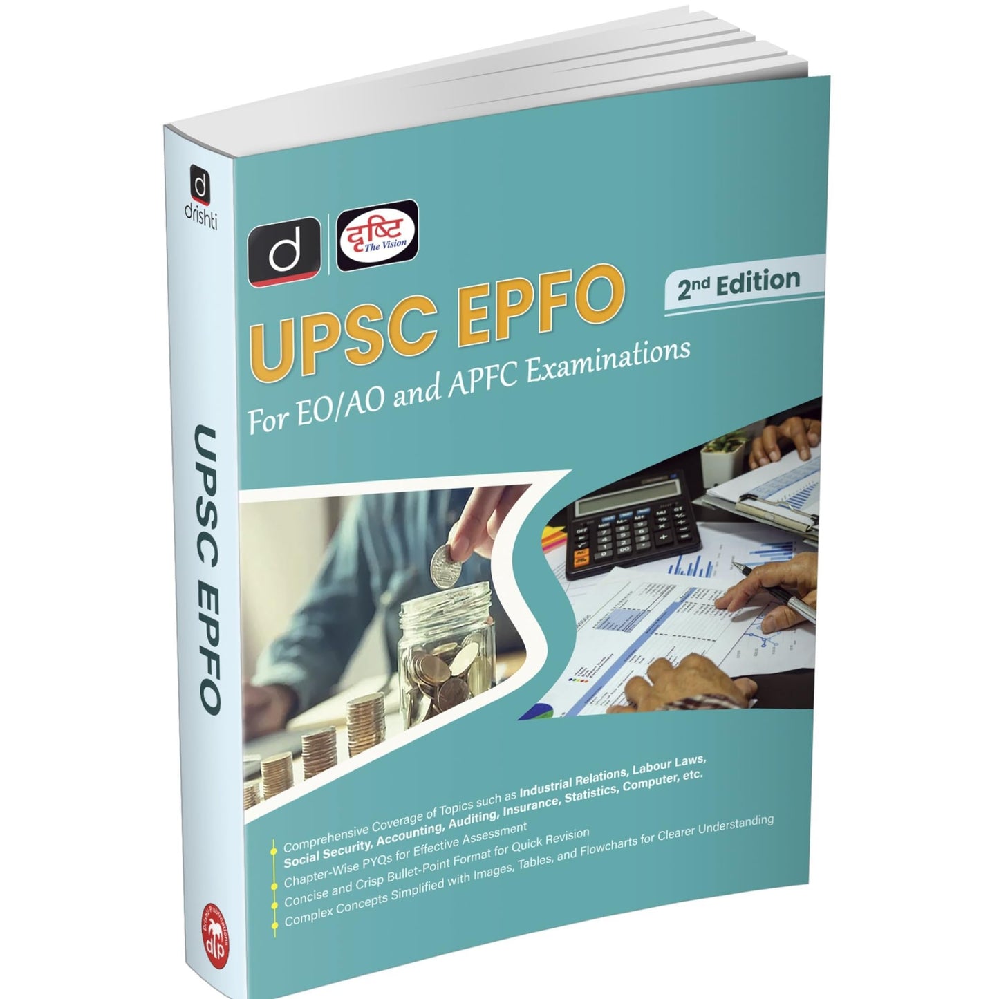 Drishti IAS UPSC EPFO APFC Book 2025, for EO/AO and APFC Examination, 2nd Edition [Paperback] [Jul 13, 2025] Drishti Publications