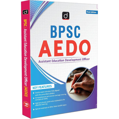 DRISHTI IAS BPSC AEDO Book 2025, Assistant Education Development Officer, Exam-Oriented Guide, As per Latest BPSC Syllabus, Bihar State-Specific Preparation