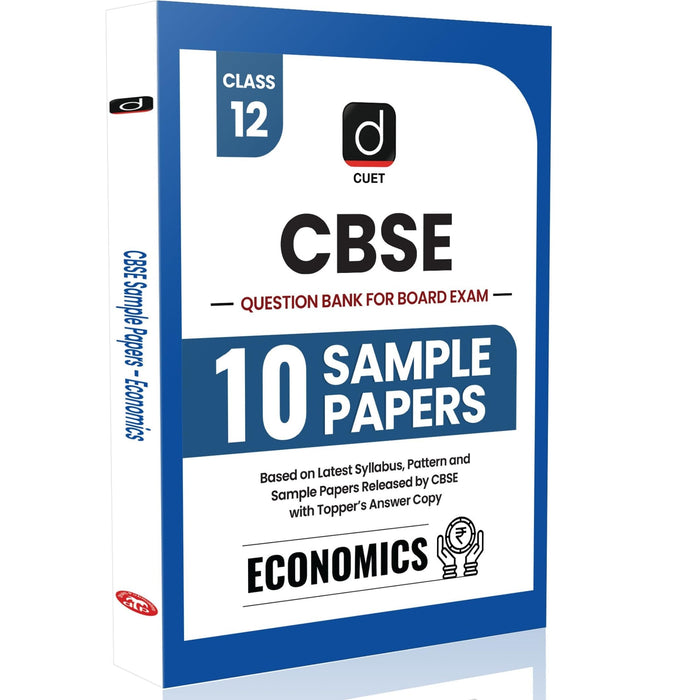 DRISHTI IAS CBSE Class 12 Sample Paper 2026, Economics, Question Bank for Board Exam, Latest Syllabus & Pattern, Includes CBSE Sample Papers & Topper’s Answer Copy [Paperback] [Dec 04, 2025] Drishti Publications