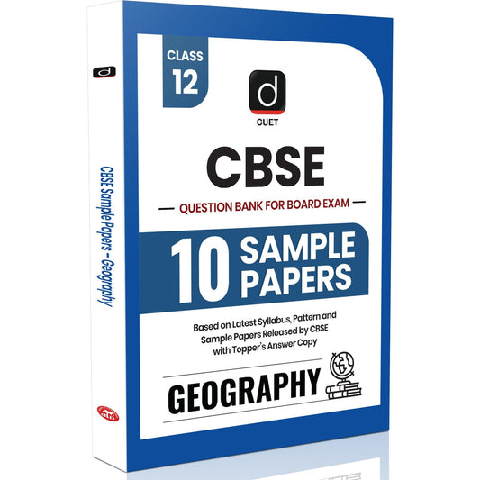 Drishti IAS CBSE Class 12 sample paper 2026 Geography, 10 Sample Papers, Question Bank for Board Exam 2026, Based on Latest CBSE Syllabus & Pattern, With Topper’s Answer Copy [Paperback] [Oct 30, 2025] Drishti Publications