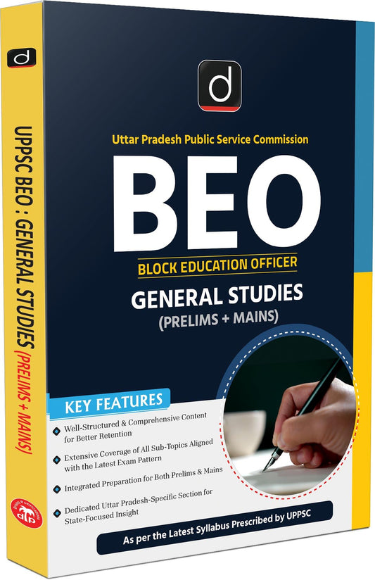 UPPSC BEO (Prelims + Mains) General Studies (English) [Paperback] [Jun 02, 2025] Team Drishti