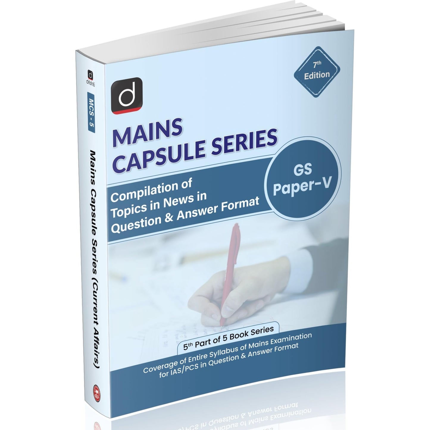 DRISHTI UPSC Books 2025, Mains Capsule Series GS Paper-V, 7th Edition, Compilation of Current Affairs Topics in Q&A Format, UPSC IAS & PCS Mains Preparation Book [Paperback] [Oct 14, 2025] Drishti Publications