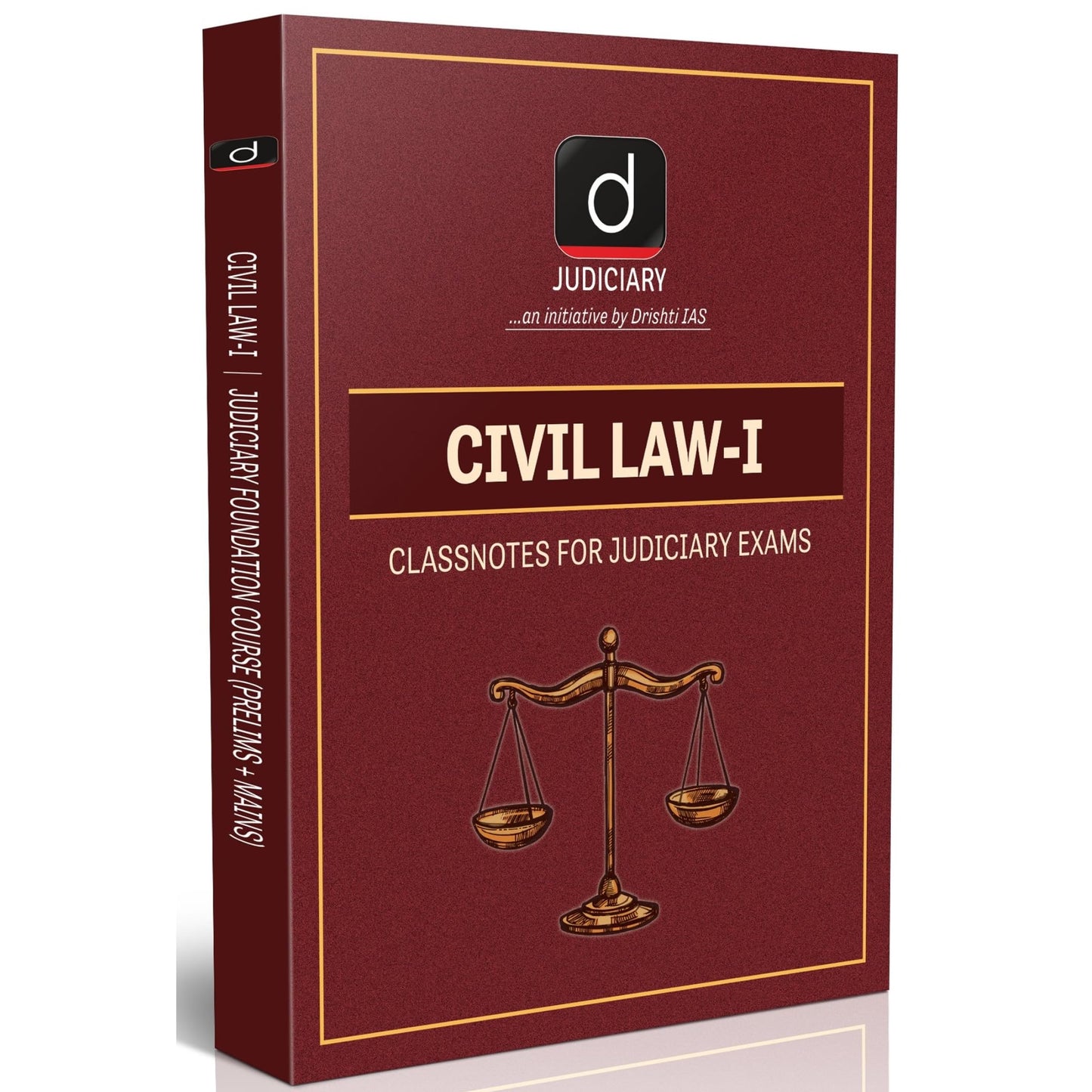 DRISHTI IAS Law Books, Civil Law – I, Classnotes for Judiciary Exams, Judiciary Foundation Course (Prelims + Mains), For Civil Judge, APO, ADA & Law Competitive Exams [Paperback] [Nov 10, 2025] Drishti Publications