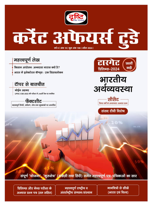 Current Affairs Today April 2024 Hindi Drishti Publications