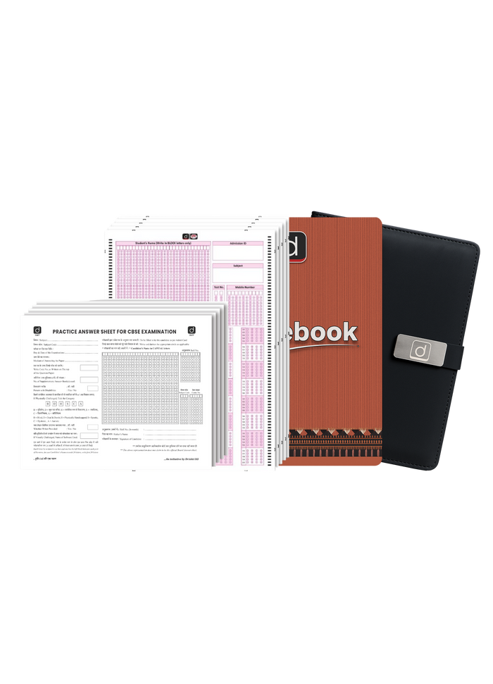 Drishti IAS Stationery Pack (10 Answer Sheets, 1 Notebook, 1 Diary and 100 Omr Sheets)